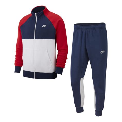 nike trainingsanzug herren blau weiß|nike jogginganzug für herren.